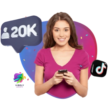 buy 20K tiktok followers instantly form vibelygrowth